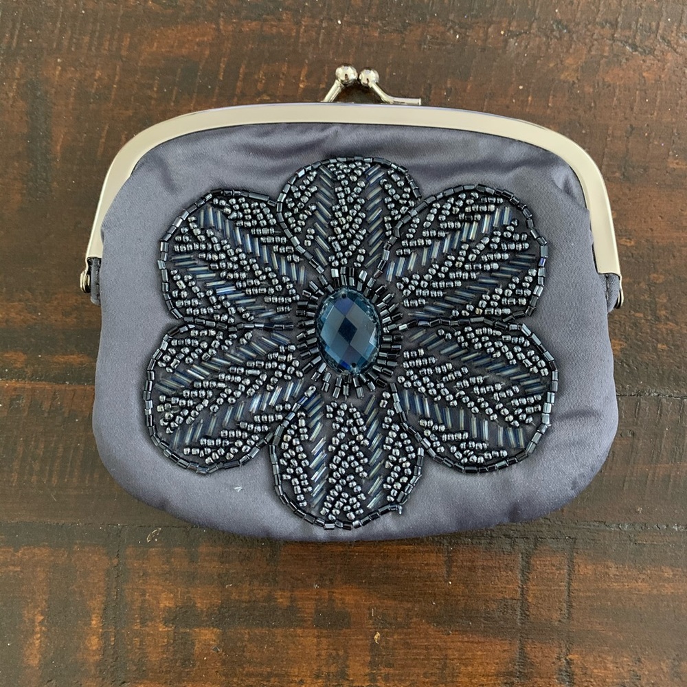 Vintage beaded clutch purse